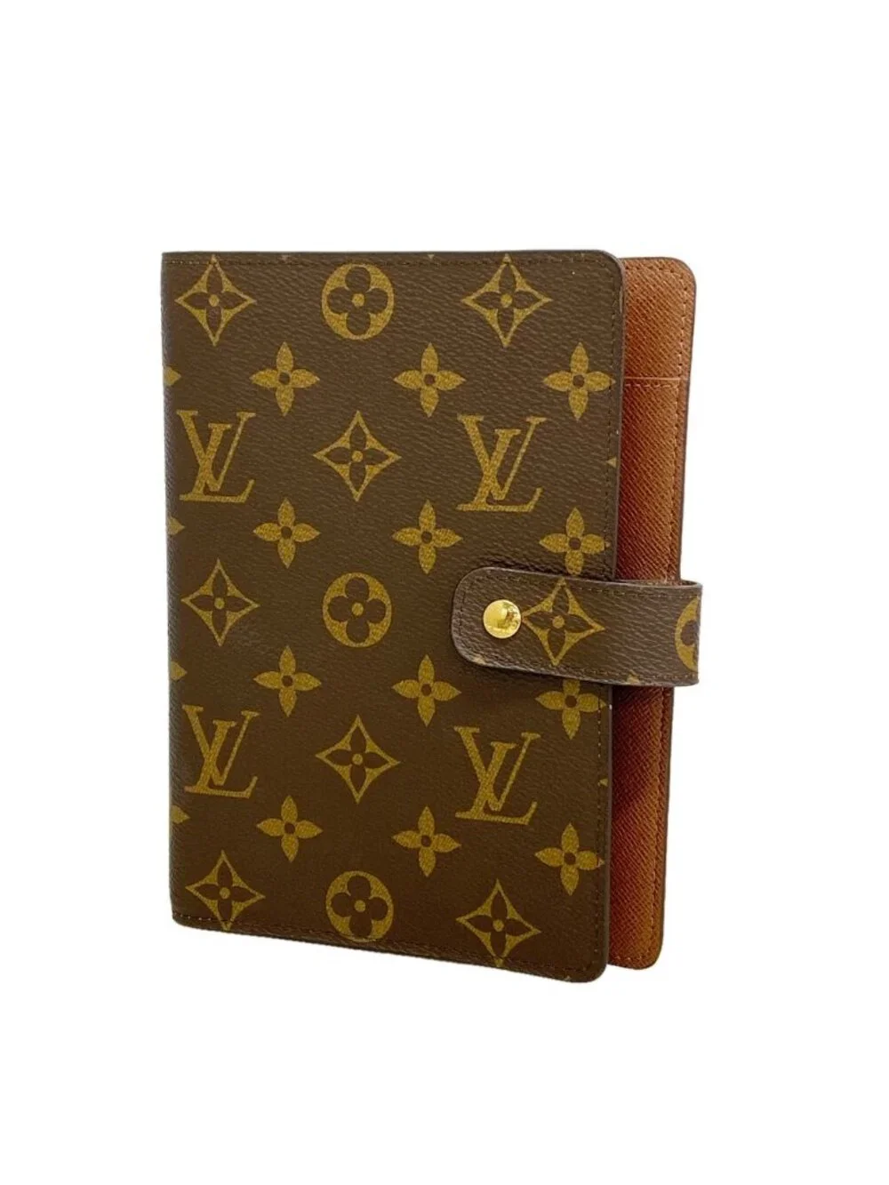 Louis Vuitton Notebook Cover Monogram Agenda MM Brown
